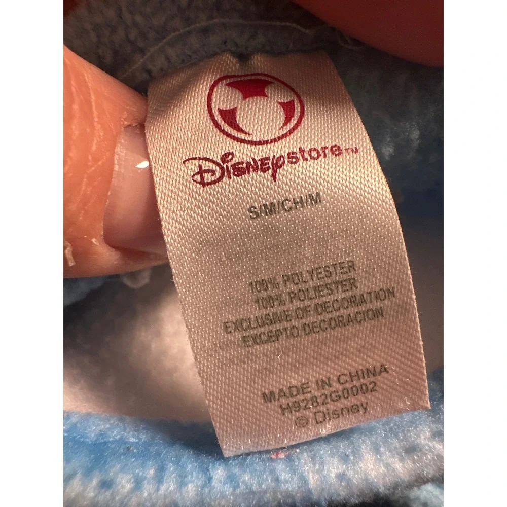 Disney Store Little Mermaid Ariel Fleece Hat Scarf Gloves Set Blue Kids SM VTG